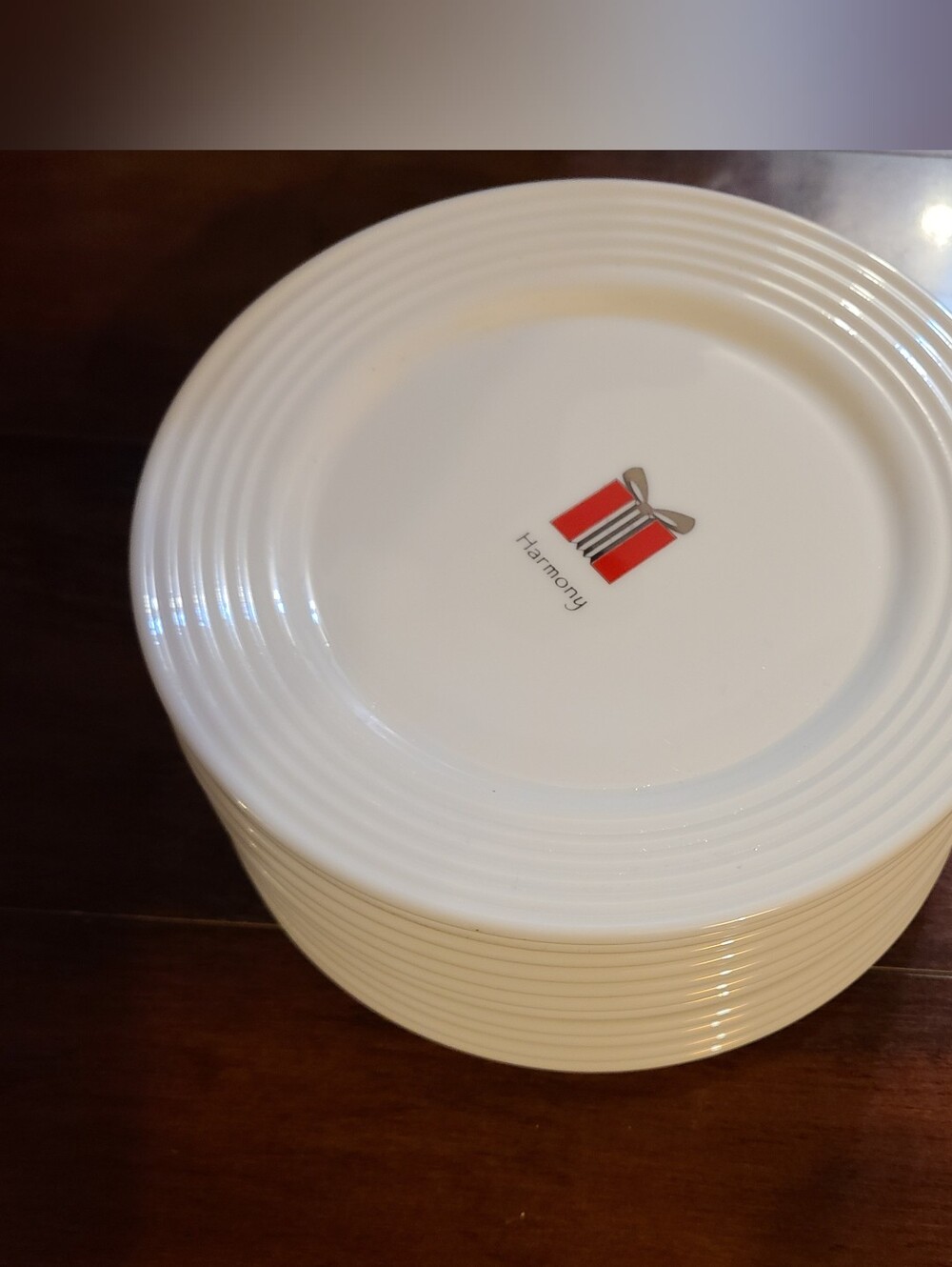 Lenox Tin Can Alley Harmony Christmas Appetizer Dessert Plates 6.5" Set of 13